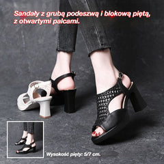 🔥 -45% ZNIŻKI 🔥 Sandały Damskie Lato 2026 – Na Platformie, Płaskie, Open Toe (5/7 cm) | Rozmiary 35-40