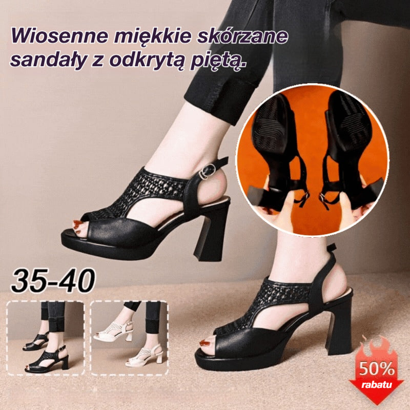 🔥 -45% ZNIŻKI 🔥 Sandały Damskie Lato 2026 – Na Platformie, Płaskie, Open Toe (5/7 cm) | Rozmiary 35-40