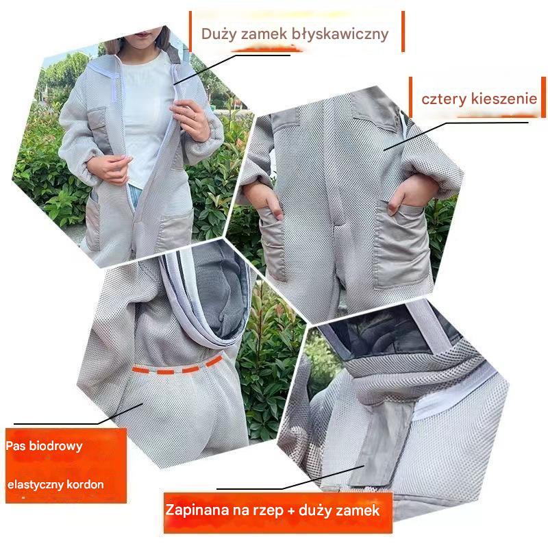 🔥【Oferta ograniczona czasowo】🐝Jednoczęściowy kombinezon 3D z bawełnianej siatki