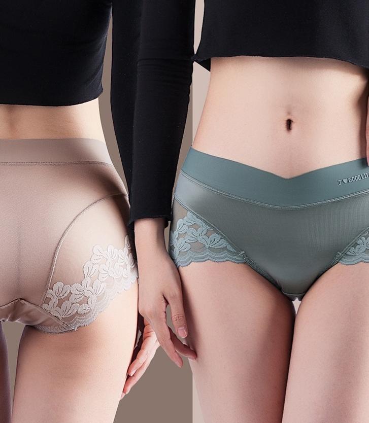 🔥Oferta ograniczona czasowo🔥【Zestaw 4 sztuk】🔥 Seksowne koronkowe bikini bezszwowe, wygodne i trwałe