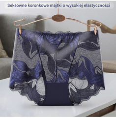 🔥【Kup3, a otrzymasz 2】💋【40-105kg】 Seksowna, oddychająca damska bielizna ze średnim stanem