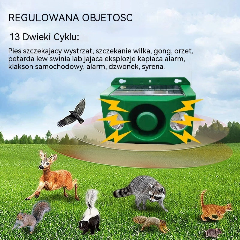 【✨49% OFF】🐅🐅Odstraszacz dzikich zwierząt ultradźwiękowy na zewnątrz