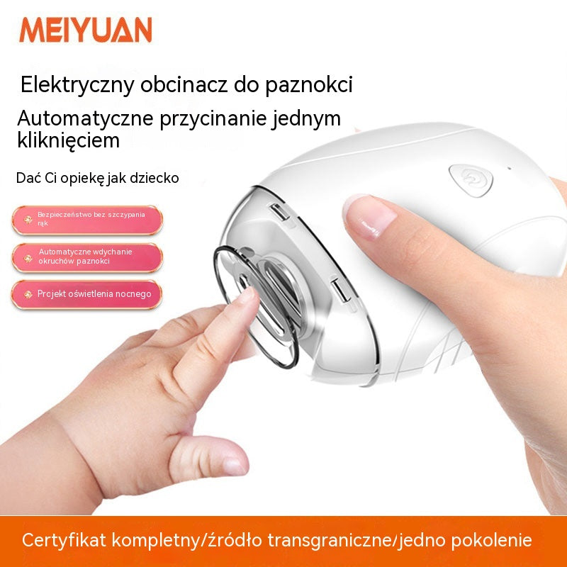 💅 ✨【50% rabatu】 Nowa wersja 2026! Automatyczny pilnik do paznokci – bezpieczna i delikatna pielęgnacja paznokci 👶🔧