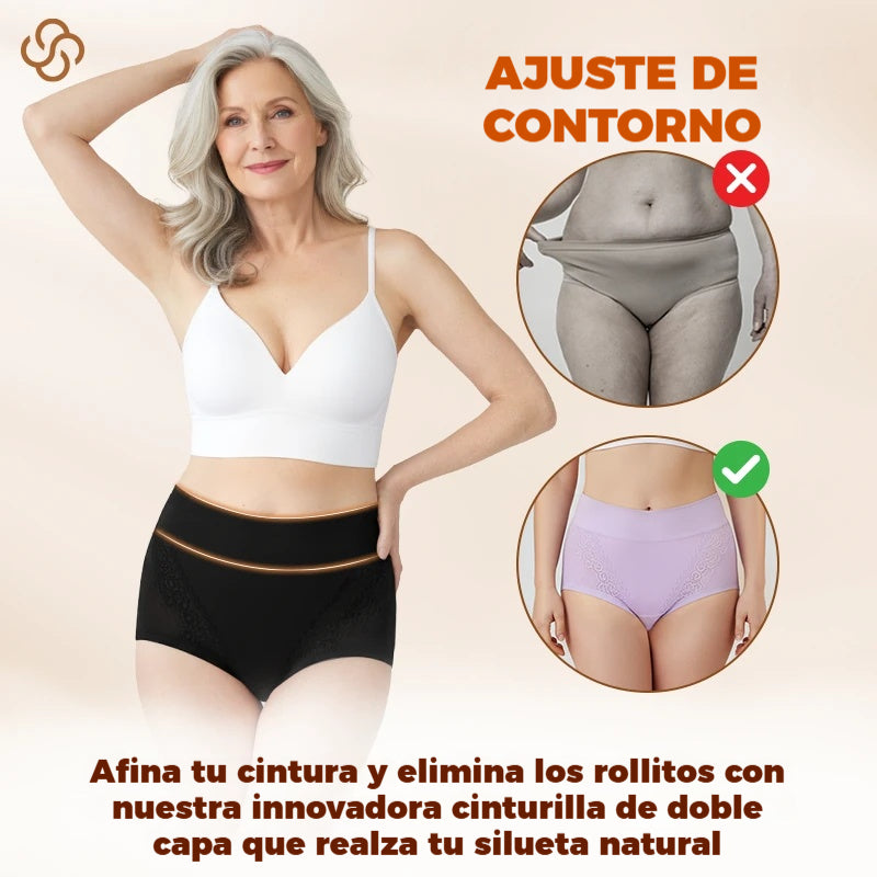 🔥🩲【49%off】(6)  Antybakteryjne majtki modelujące brzuch z wysokim stanem