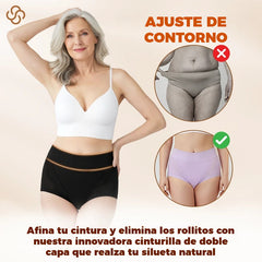 🔥🩲【49%off】(6)  Antybakteryjne majtki modelujące brzuch z wysokim stanem