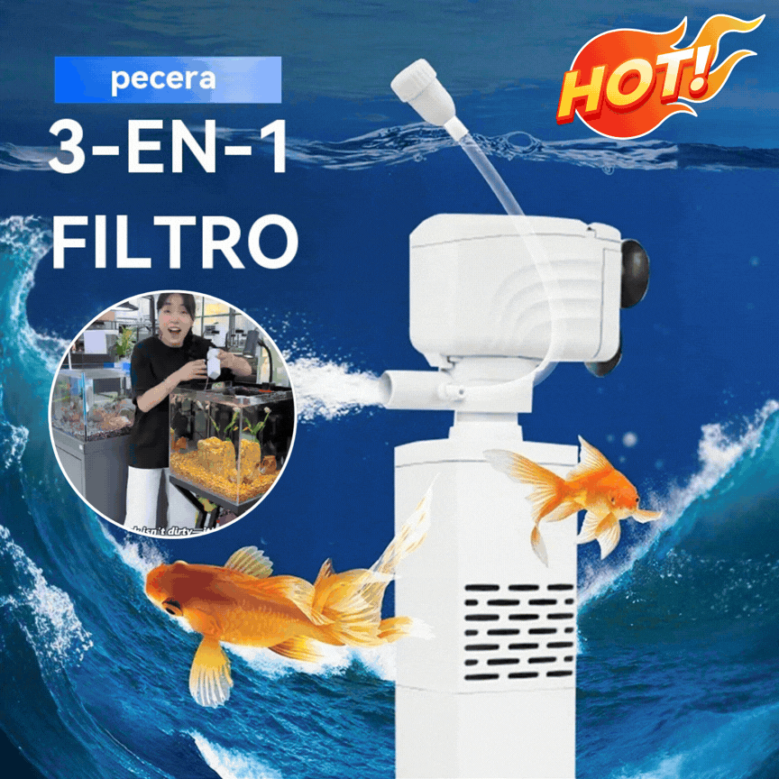 【4W】💦Cichy elektryczny filtr akwariowy🐟