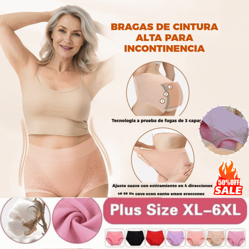 🔥🩲【49%off】(6)  Antybakteryjne majtki modelujące brzuch z wysokim stanem