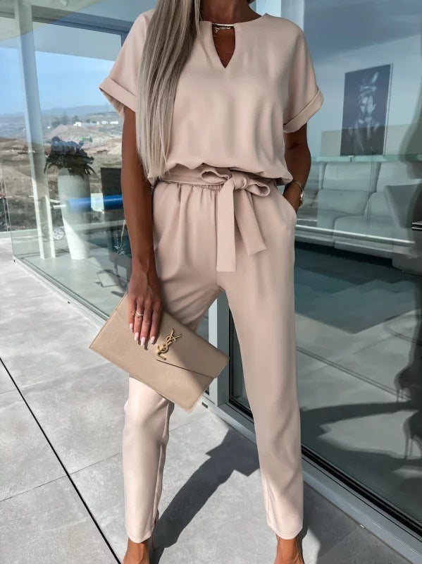 🌼🥰【S-5XL】2026 Modny elastyczny kombinezon w komplecie