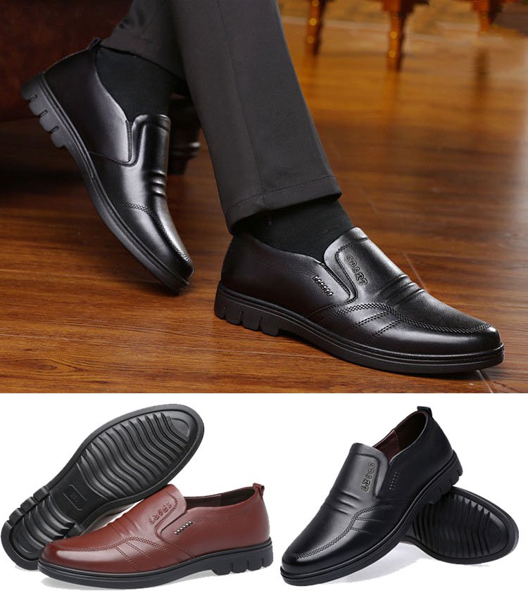 【39-44】👞 Męskie buty biznesowe casualowe - nowość z 2026 r., miękka podeszwa, stylowe i wygodne