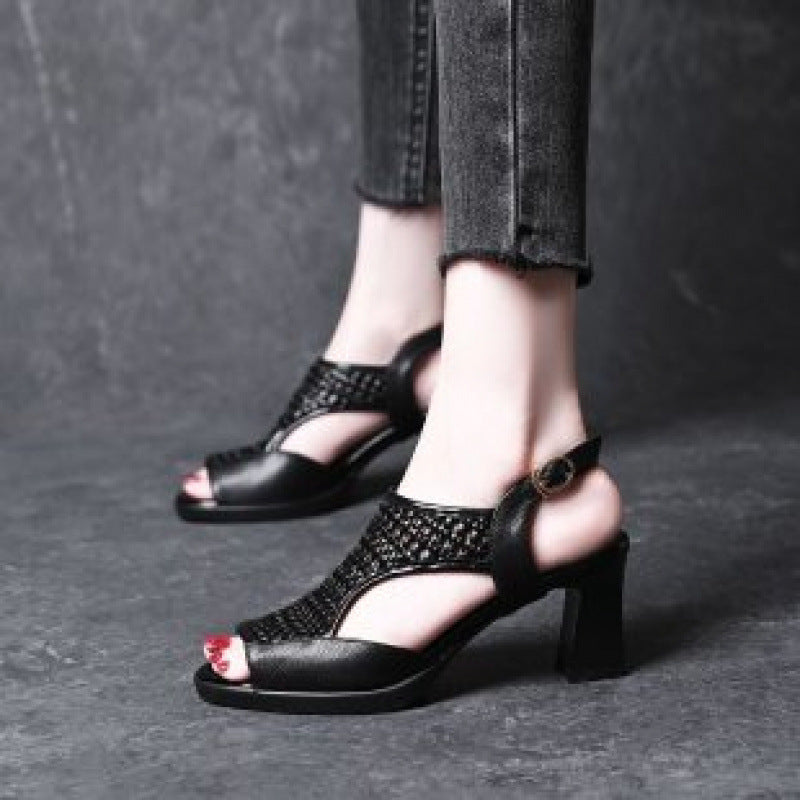 🔥 -45% ZNIŻKI 🔥 Sandały Damskie Lato 2026 – Na Platformie, Płaskie, Open Toe (5/7 cm) | Rozmiary 35-40